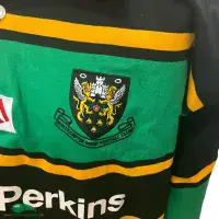 2001/02 Northampton Rugby Shirt | Old Official Canterbury Jersey