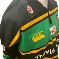 2001/02 Northampton Rugby Shirt | Old Official Canterbury Jersey