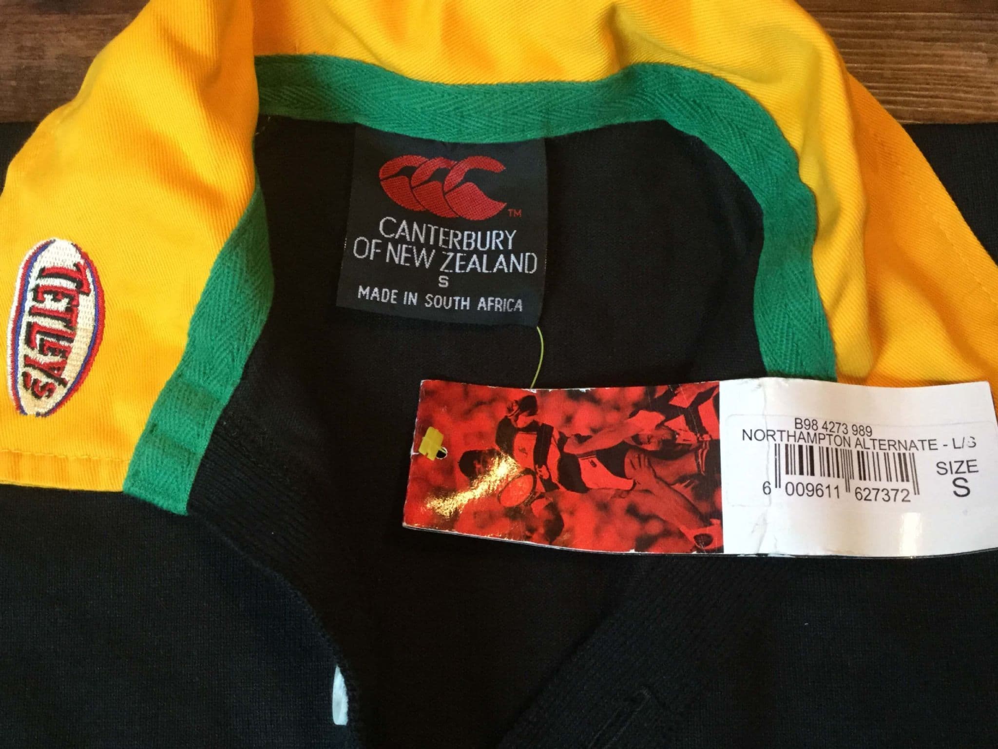 Maillot De Rugby Vintage Canterbury Northampton 2001 - Taille L, Rare - Occasion