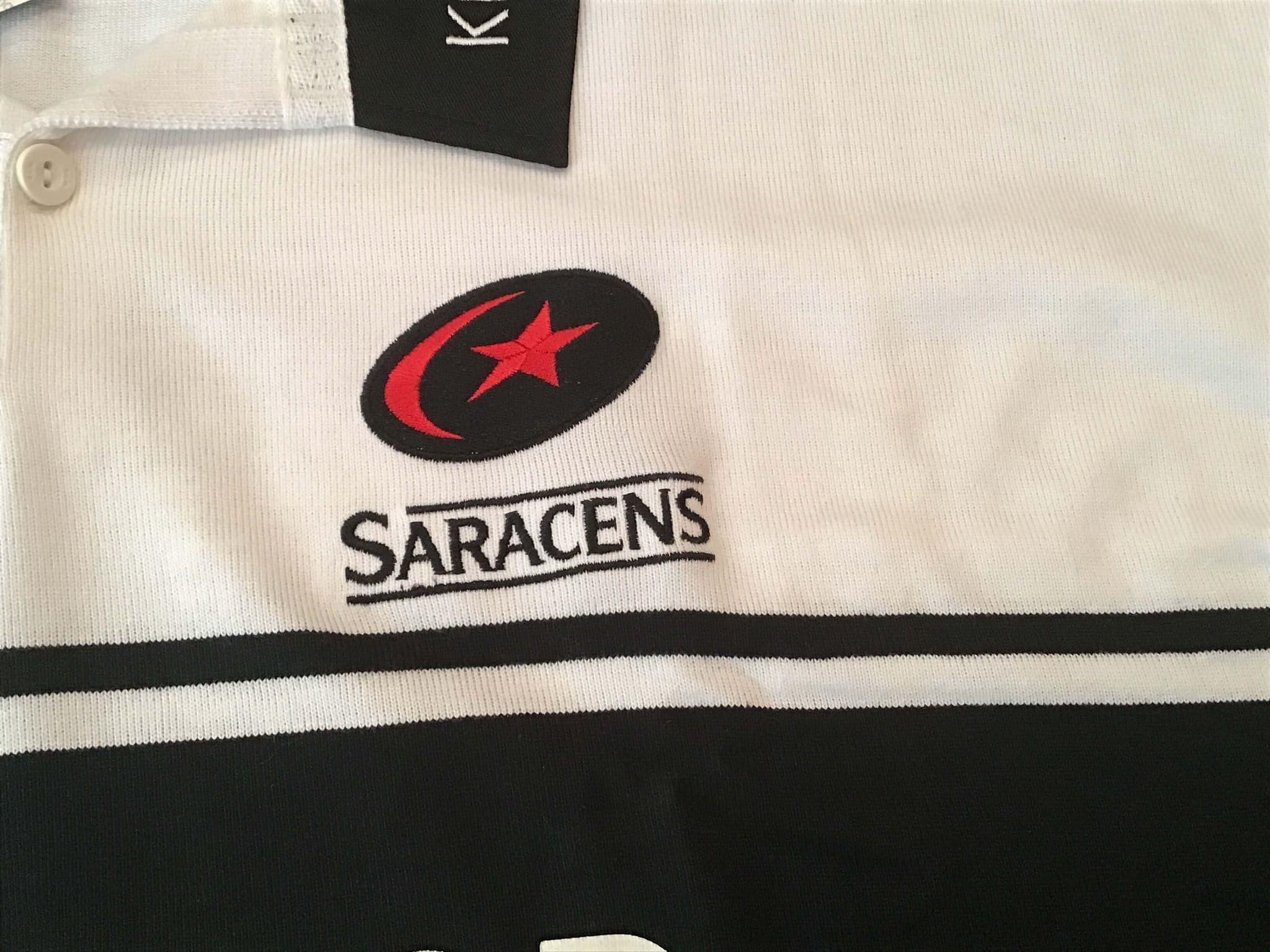 Classic Rugby Shirts | 2001 Saracens Old Vintage Stash Jerseys