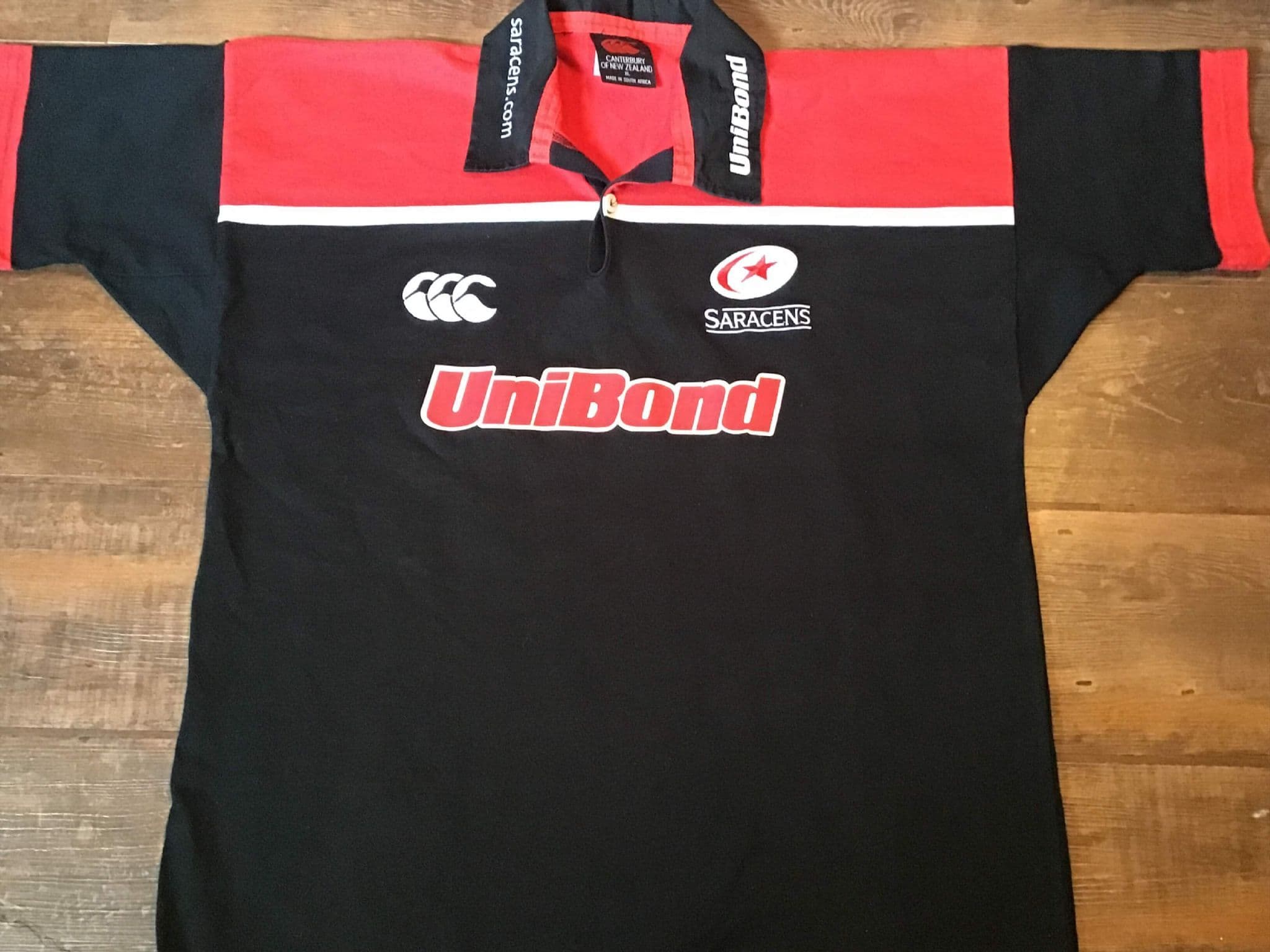 Classic Rugby Shirts 2001 Saracens Vintage Old Jerseys
