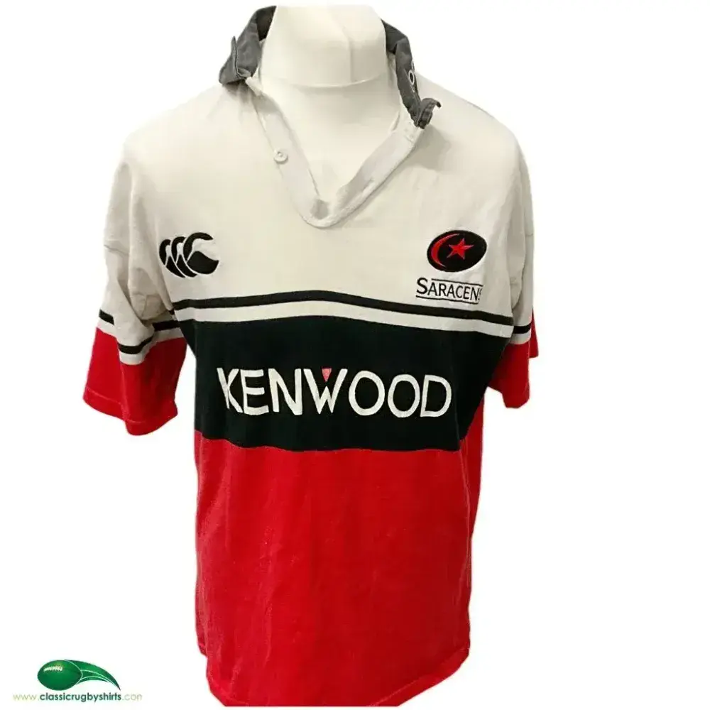 Maillot Rugby Mézin usn rcm 2001 Porté #2 coton Vintage Jersey - 6 x 7 Maillot Rugby Mézin usn rcm 2001 Porté #2 coton Vintage Jersey - 6 x 7