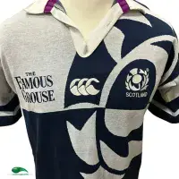 2001/02 Scotland Rugby Shirt | Old Official Canterbury Jersey