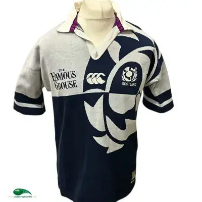 2001 2002 Scotland Rugby Temex Shirt Medium