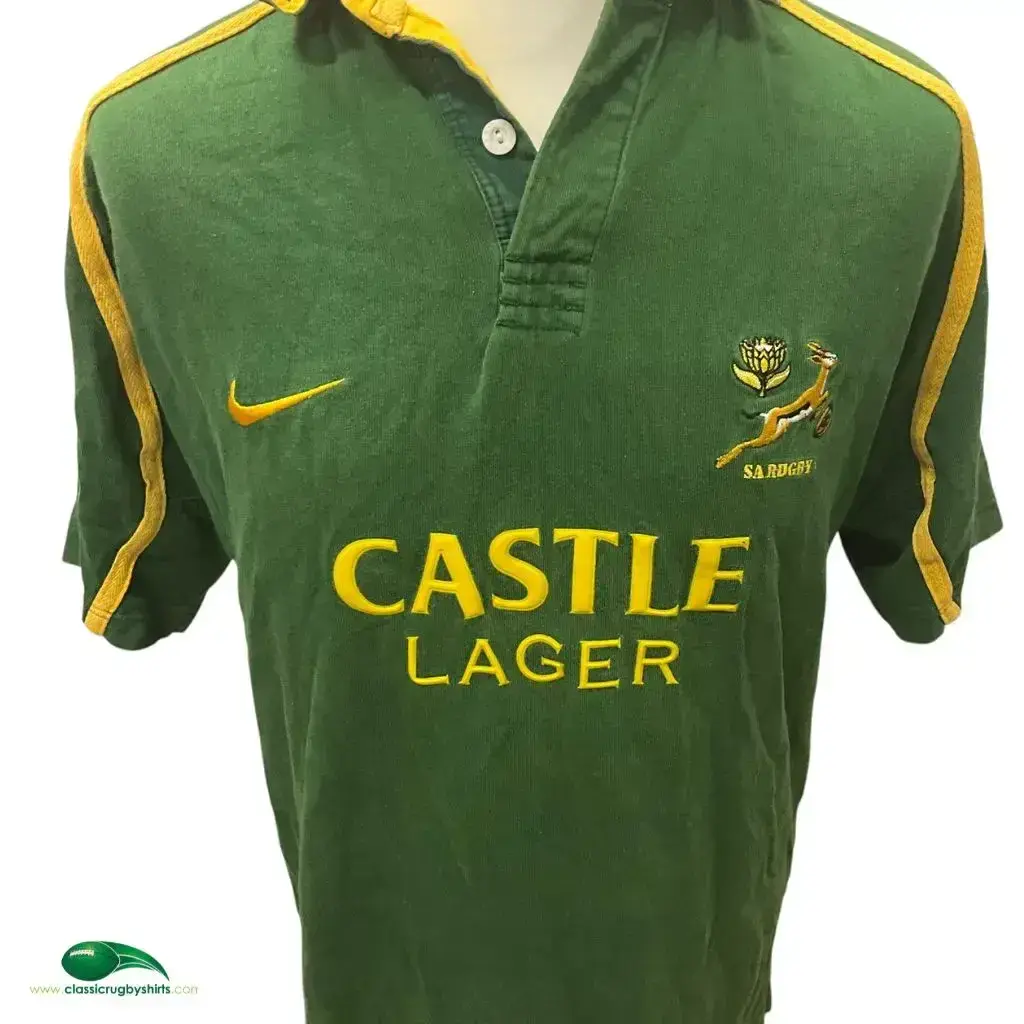 2001 South Africa Springboks Rugby Shirt - Nike - Adults Medium