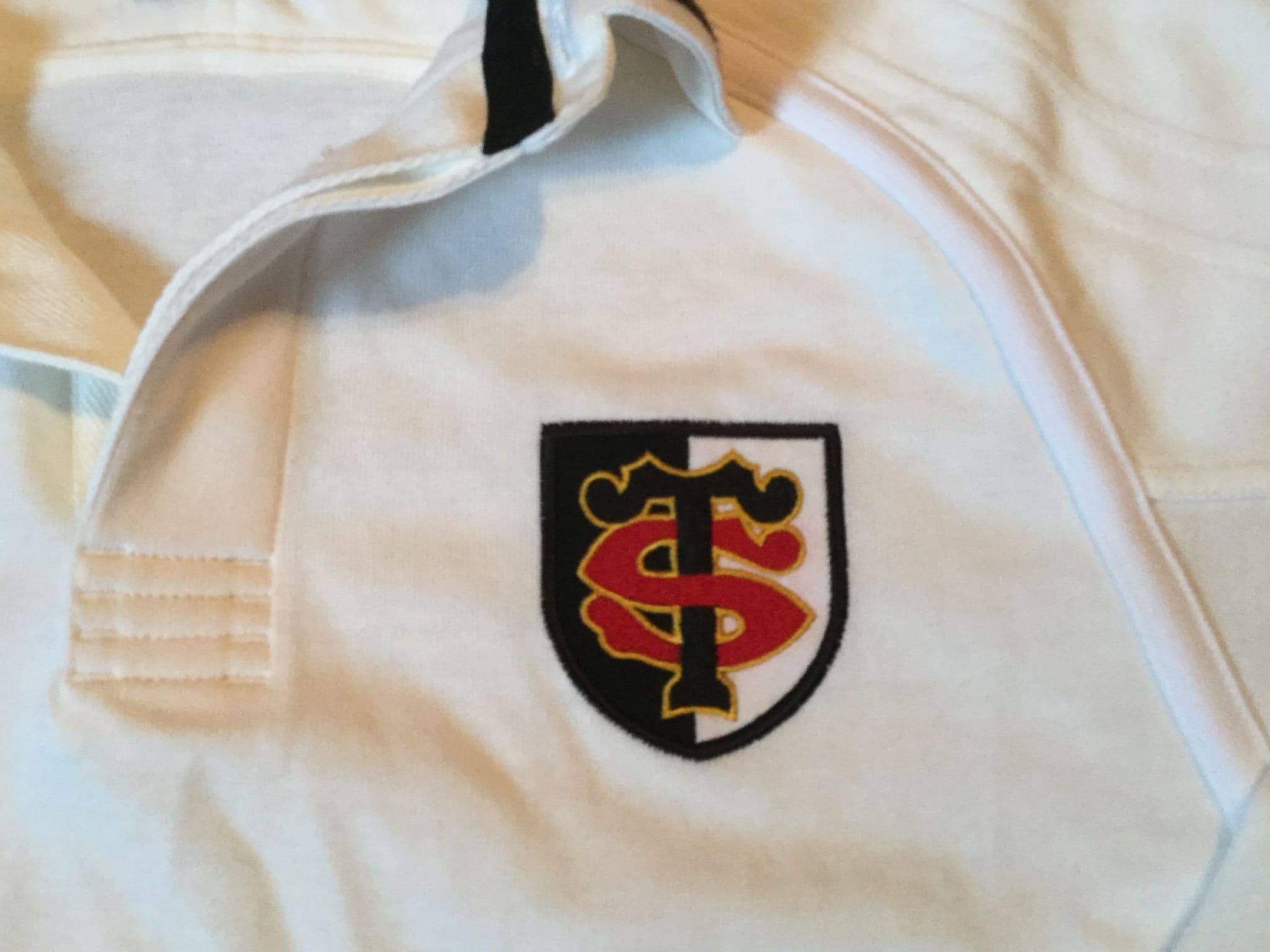 Maillot Rugby Mézin usn rcm 2001 Porté #2 coton Vintage Jersey - 6