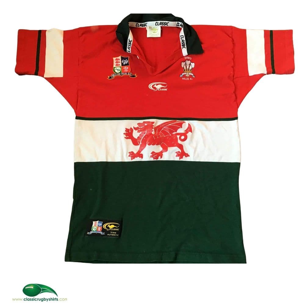 Classic Rugby Shirts 2001 Wales Vintage Old League Jerseys