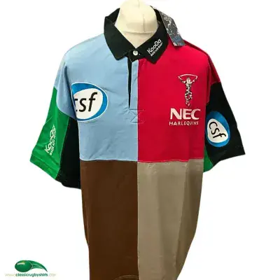 2001 2003 Harlequins BNWT Rugby Shirt 2XL
