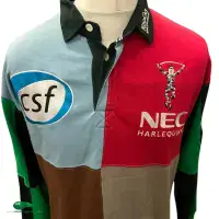 2001/03 Harlequins Rugby Shirt | Old Official Kooga Vintage Jersey