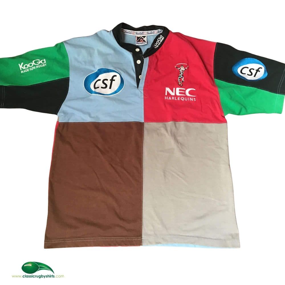 World Rugby Shirts 2001 Harlequins Vintage Retro Jerseys