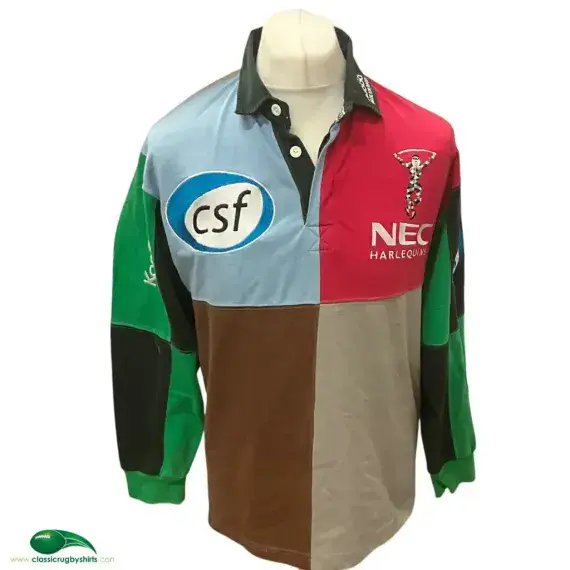 2001 2002 Harlequins Rugby Shirt - Kooga - Adults Small
