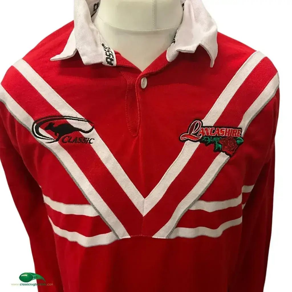 Maillot Vintage Lancashire Rugby League 2001-2003 - Bon état