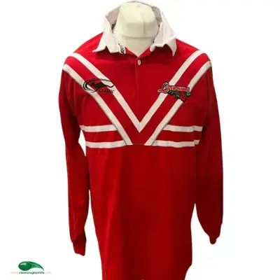 2001 2003 Lancashire L/s Rugby League Origin Shirt XL