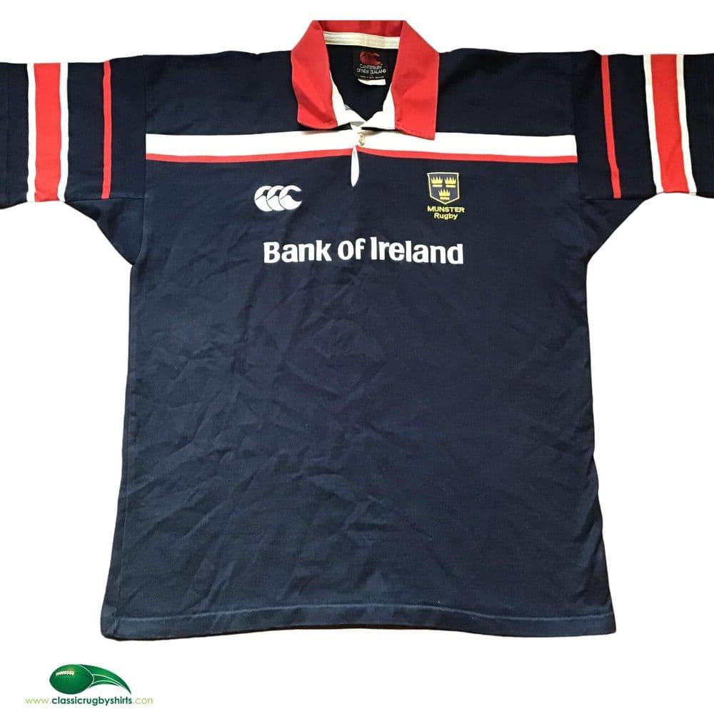 World Rugby Shirts 2002 Munster Vintage Old Retro Jerseys