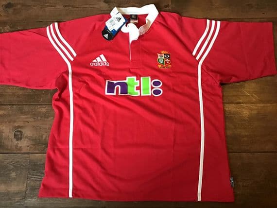 Classic Rugby Shirts | 2001 British Irish Lions Vintage Old Jerseys