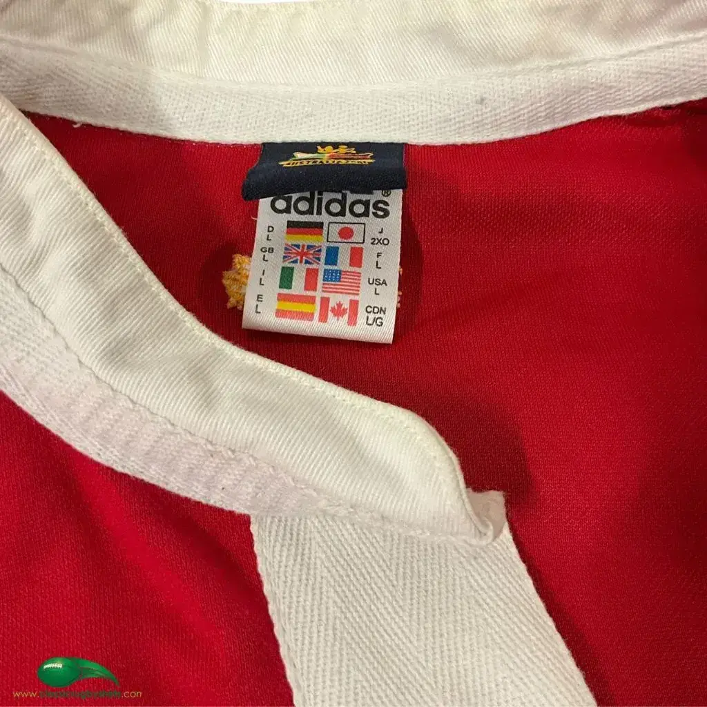 2001 British and Irish Lions Rugby Shirt - Adidas - Adults Large