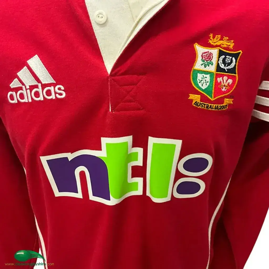 Classic Rugby Shirts | 2001 British Irish Lions Vintage Old