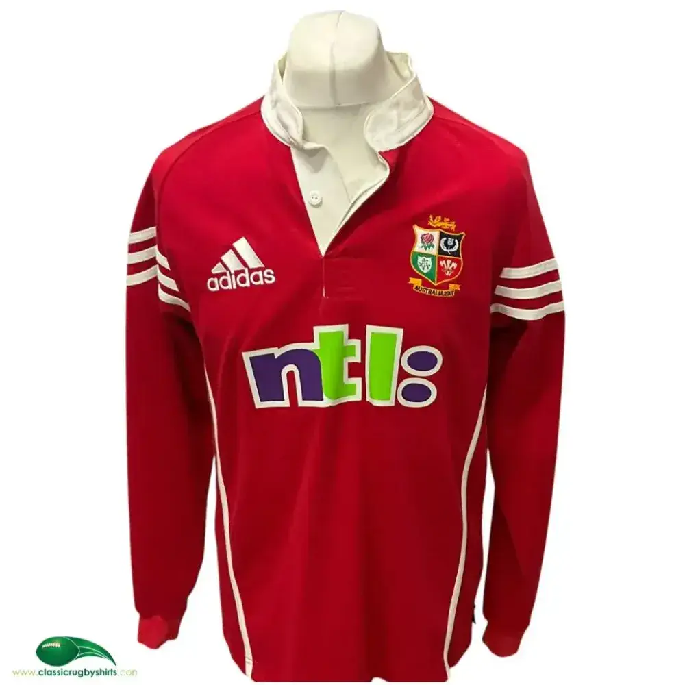 adidas British and Irish Lions ラグビーシャツ Classic Rugby Shirts | 2001 British Irish Lions Vintage Old