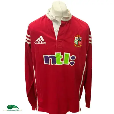 2001 British and Irish Lions L/s Rugby Union Shirt XL
