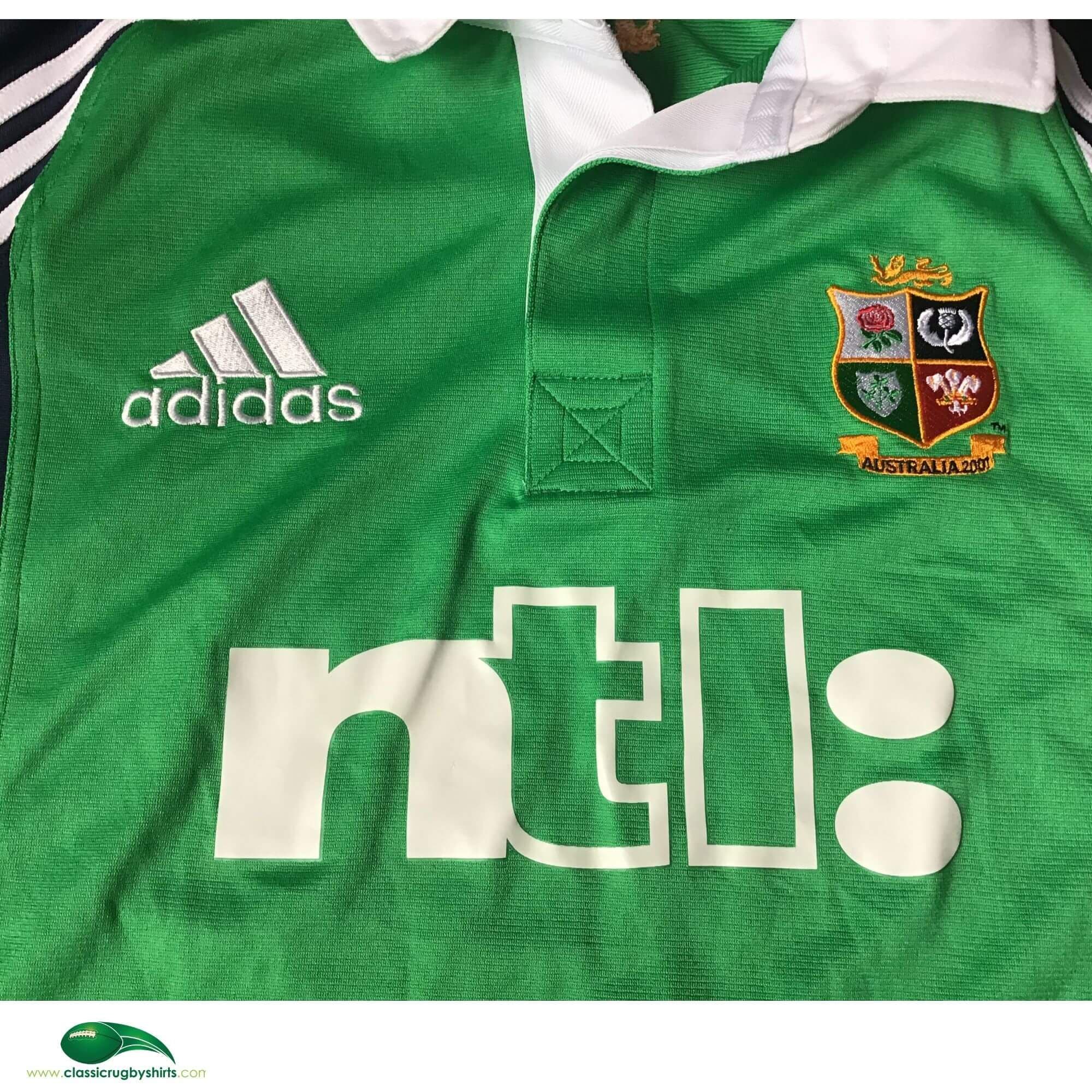 World Rugby Shirts | 2001 British & Irish Lions Vintage Jerseys