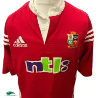 2001 British and Irish Lions Classic Rugby Shirt | Old Official Vintage Adidas Jersey