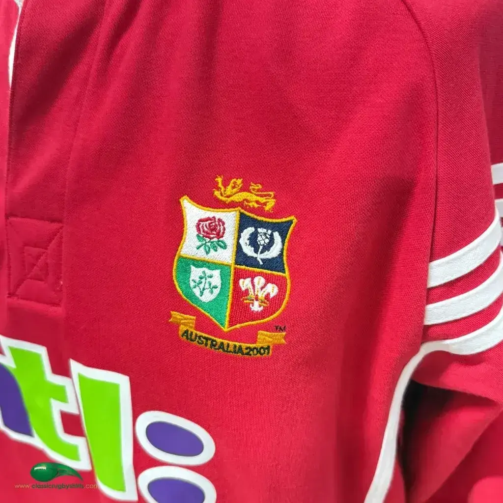 アディダス British Irish Lions Rugby Jersey Vintage 90's Adidas British And Irish Lions Rugby Union
