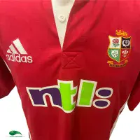2001 British Irish Lions Rugby Shirt - Old Adidas Jersey