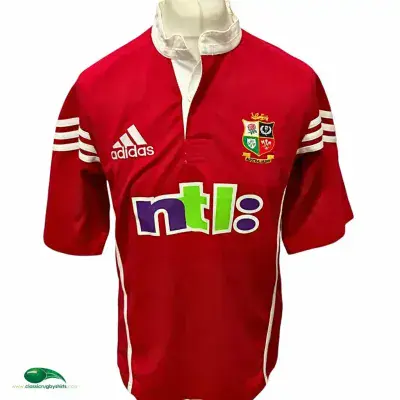 2001 British & Irish Lions Rugby Shirt Medium