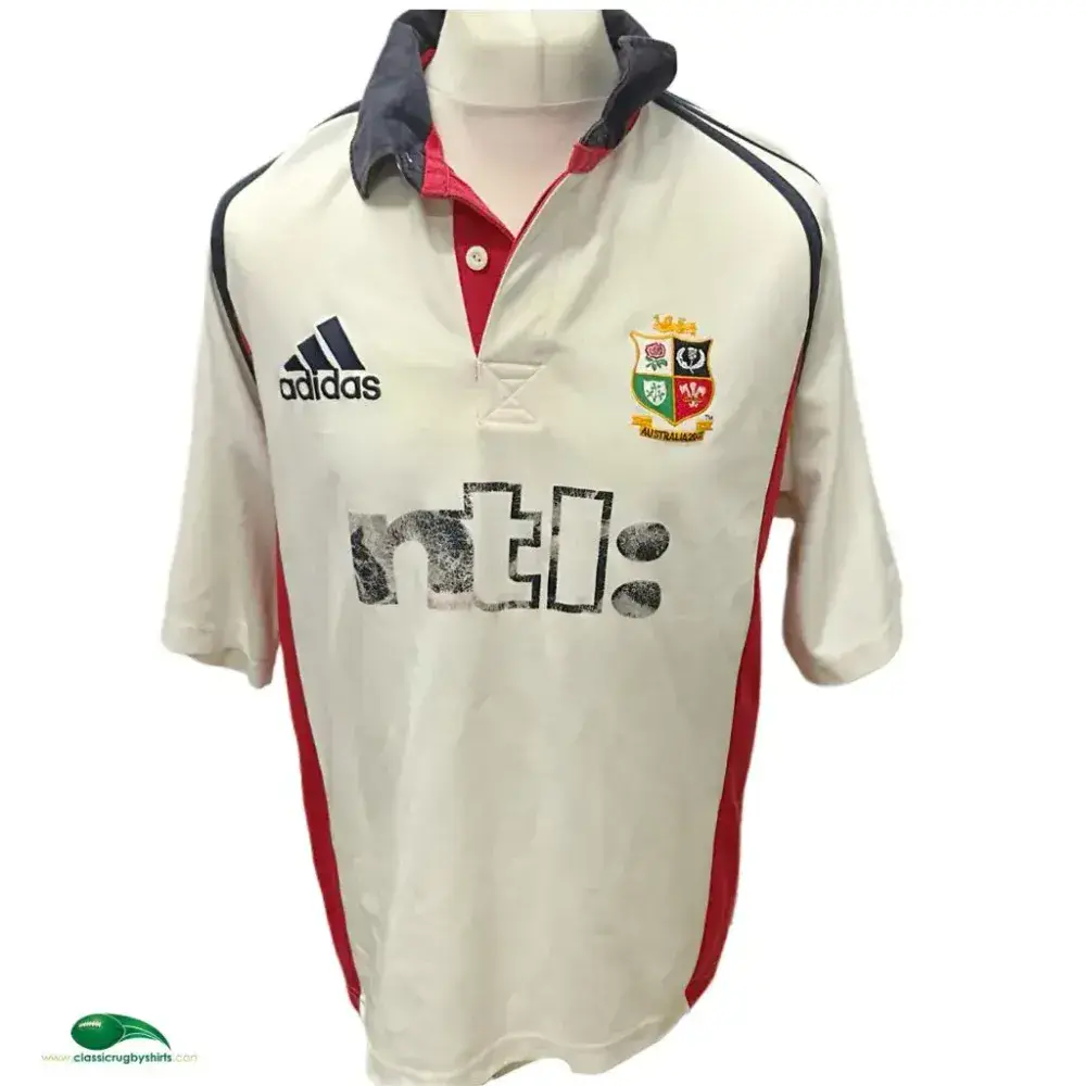 adidas British and Irish Lions ラグビーシャツ 2013 British Irish Lions Rugby Shirt - Adidas - Adults Medium