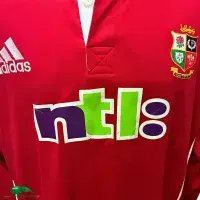 2001 British and Irish Lions Rugby Shirt | Old Official Adidas Jersey