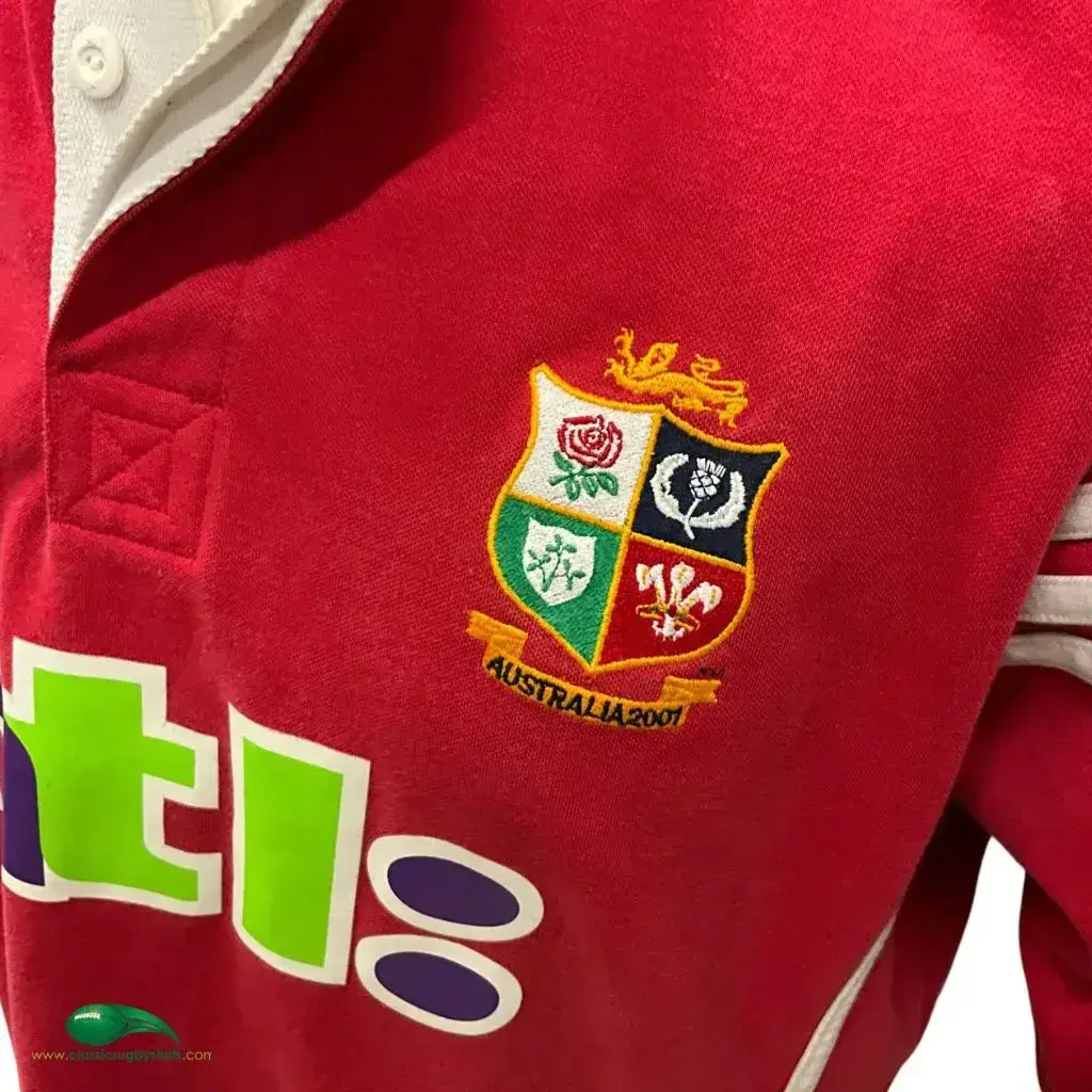 アディダス British Irish Lions Rugby Jersey RUGBY UNION BRITISH AND IRISH LIONS 2009 WORLD CUP SHIRT