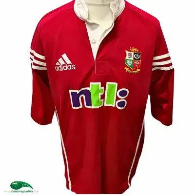 2001 British & Irish Lions S/s Rugby Union Shirt Large