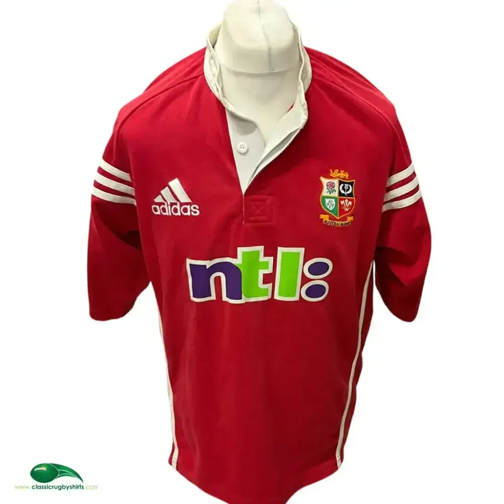 2001 British & Irish Lions Rugby Shirt - Adidas - Adults Large