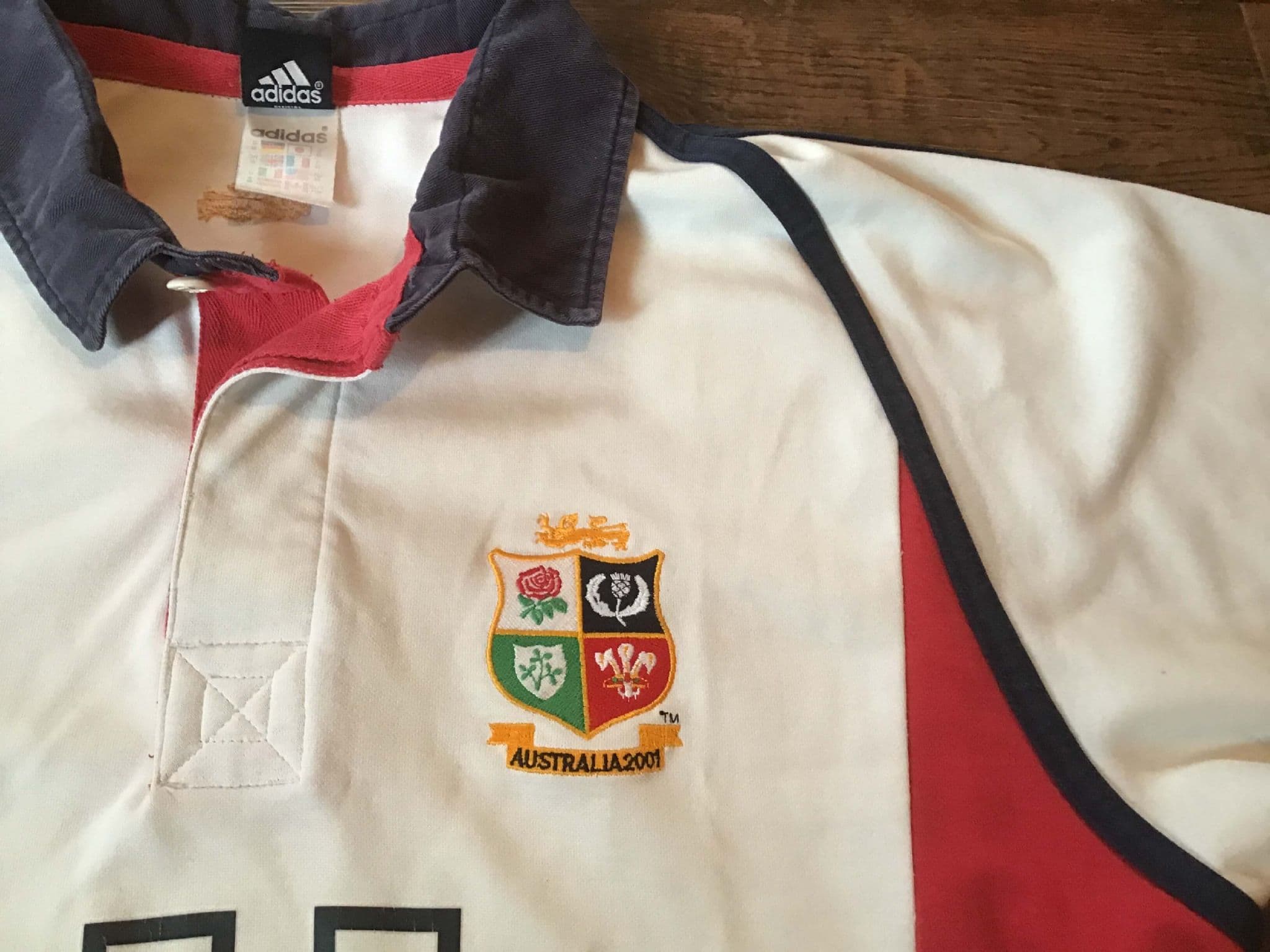 Old Rugby Shirts | 2001 British & Irish Lions Vintage