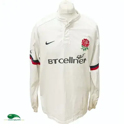 2001 England Player Issue Greenwood Rugby Training Shirt Large