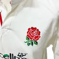 2001 England Rugby Shirt | Old Official Nike Jersey