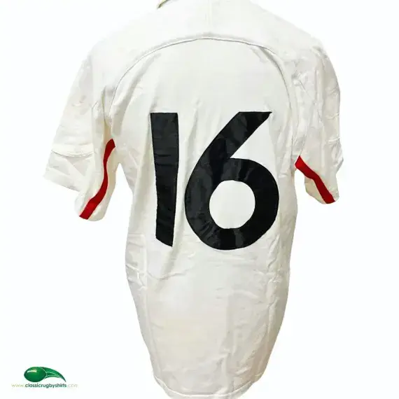 2001 England Rugby Shirt | Old Official Nike Jersey