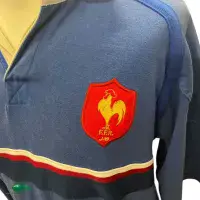 2001 France U19 World Cup Rugby Shirt  | Old Official Nike Jersey