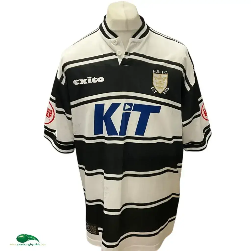 2001 Hull FC Rugby League Shirt | Old Official Exito Jersey