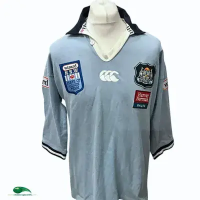 2001 New South Wales Blues State of Origin Rugby League Shirt Medium Large