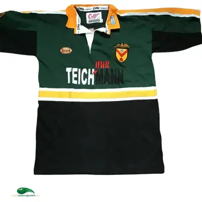 2001 Newport RFC Gary Teichmann Limited Edition Rugby Union Shirt Small