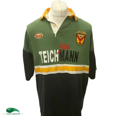 2001 Newport RFC Gary Teichmann Limited Edition Rugby Union Shirt XL