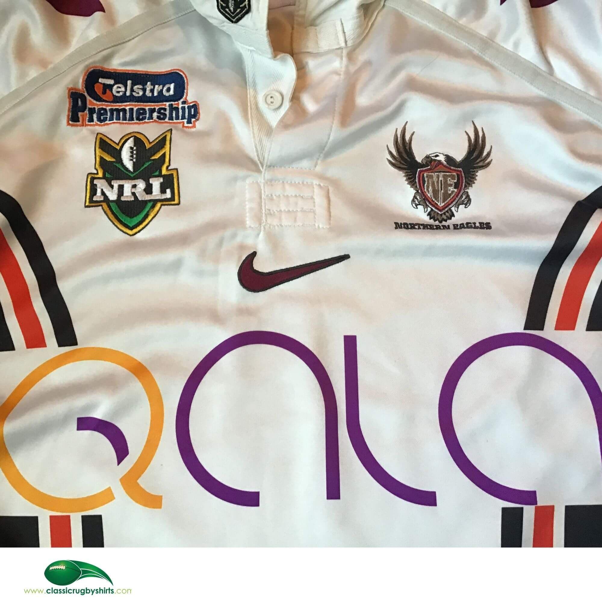 Maillot Northern Eagles Training – Homme XL – NRL ARL – Rugby League – Vintage