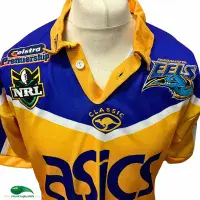 2001 Parramatta Eels Rugby Shirt | Old Official Classic Jersey