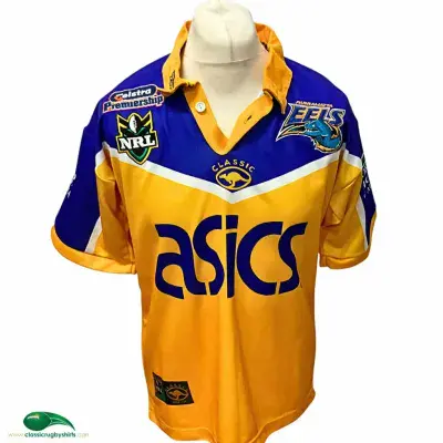 2001 Parramatta Eels Rugby League Shirt 42