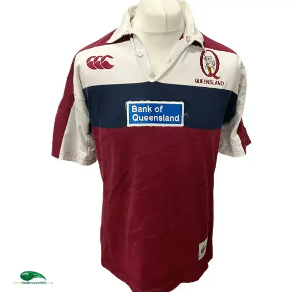 2001 Queensland Reds Vintage Old Rugby Shirts Jerseys