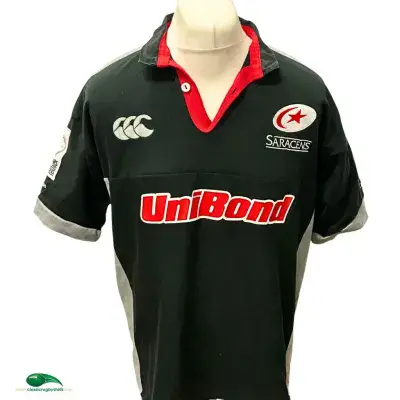 2001 Saracens 125 Years Ltd Edition Rugby Shirt Large