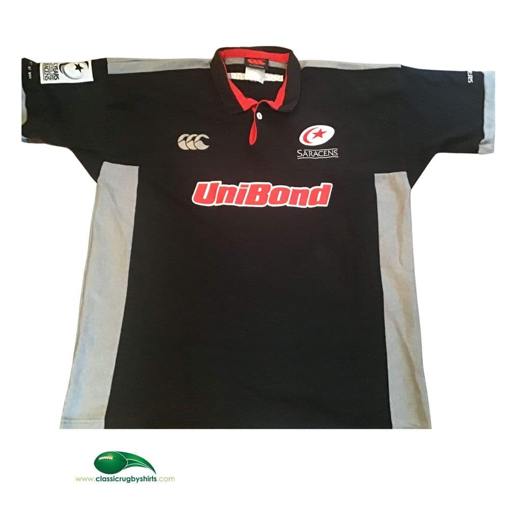 World Rugby Shirts 2001 Saracens Vintage Old Jerseys