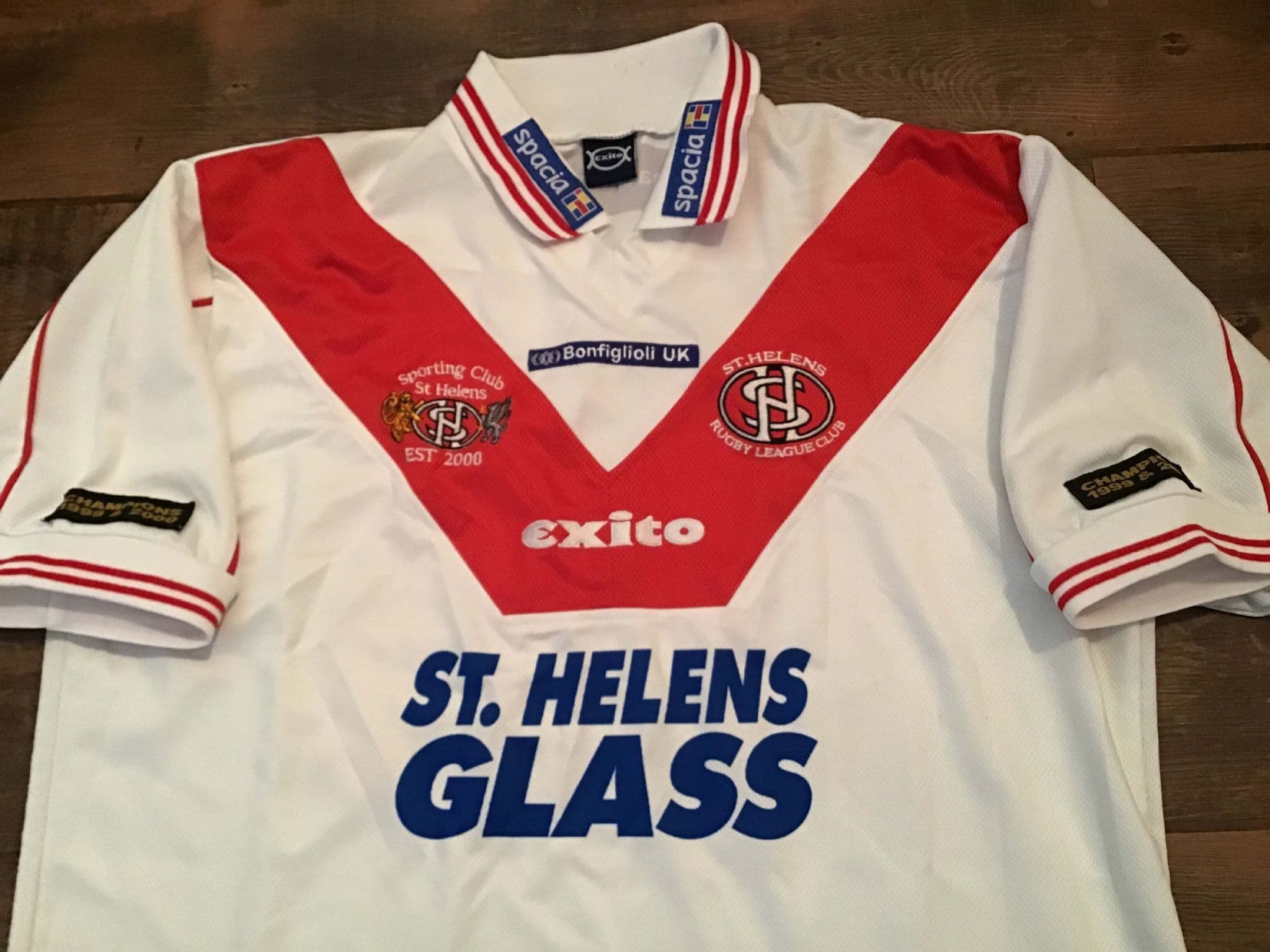 St Helens RLC rugby shirt jersey ISC Size S