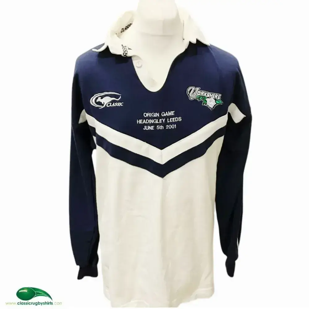 2001 Yorkshire Classic Rugby Shirts | Old Vintage League Jerseys